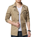Léger Lavable Casual Mid Longueur Veste