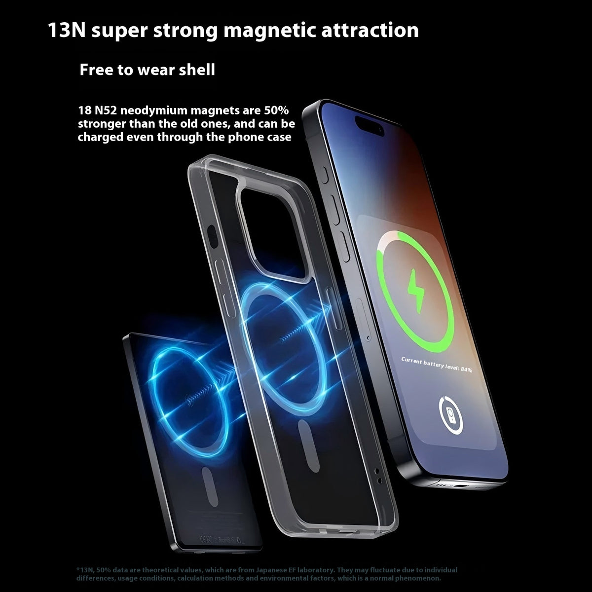 8mm Ultra-Thin Alloy Magnetic Power Bank