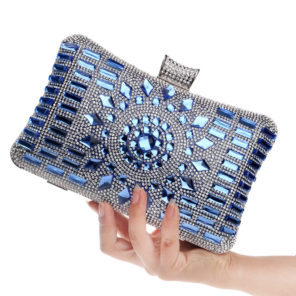 Sac de dîner en diamant de luxe Cheongsam pour femmes