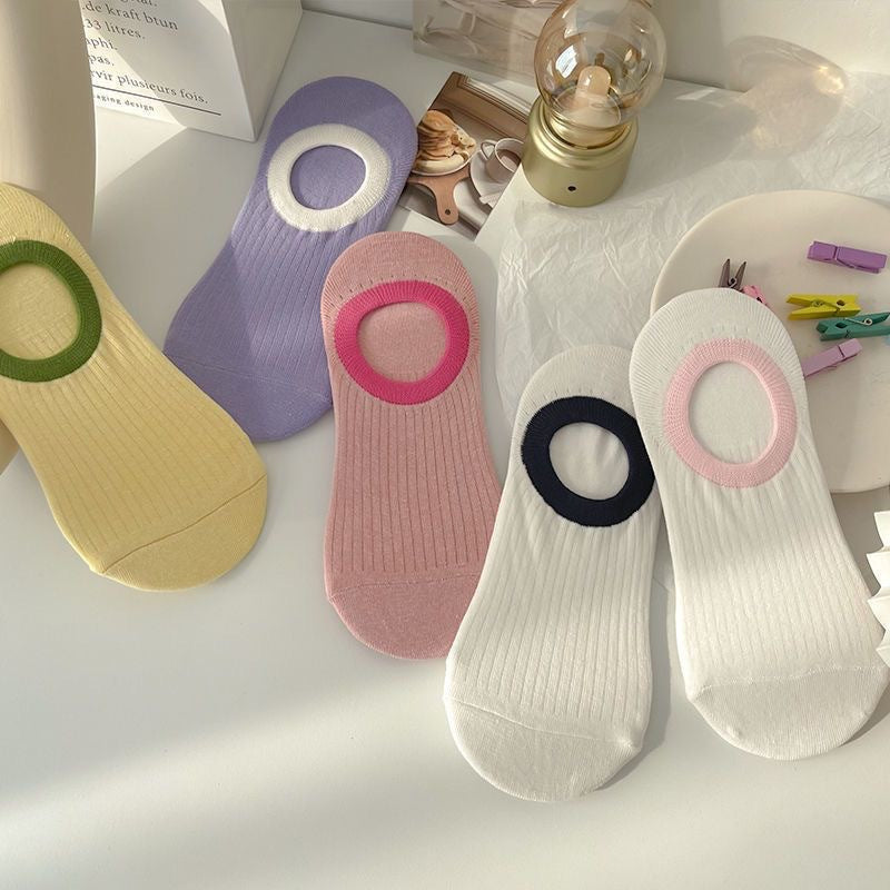 Dopamine Invisible Chaussettes-Mixed Color-1 paire