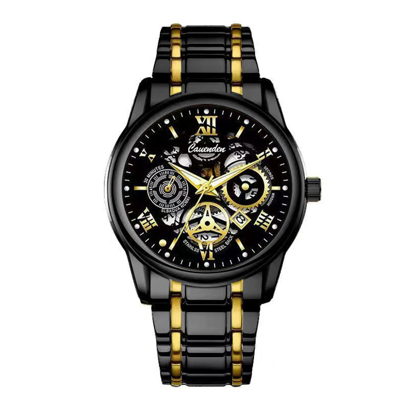 Imperméable Luminous Hollow Out Mens Watch