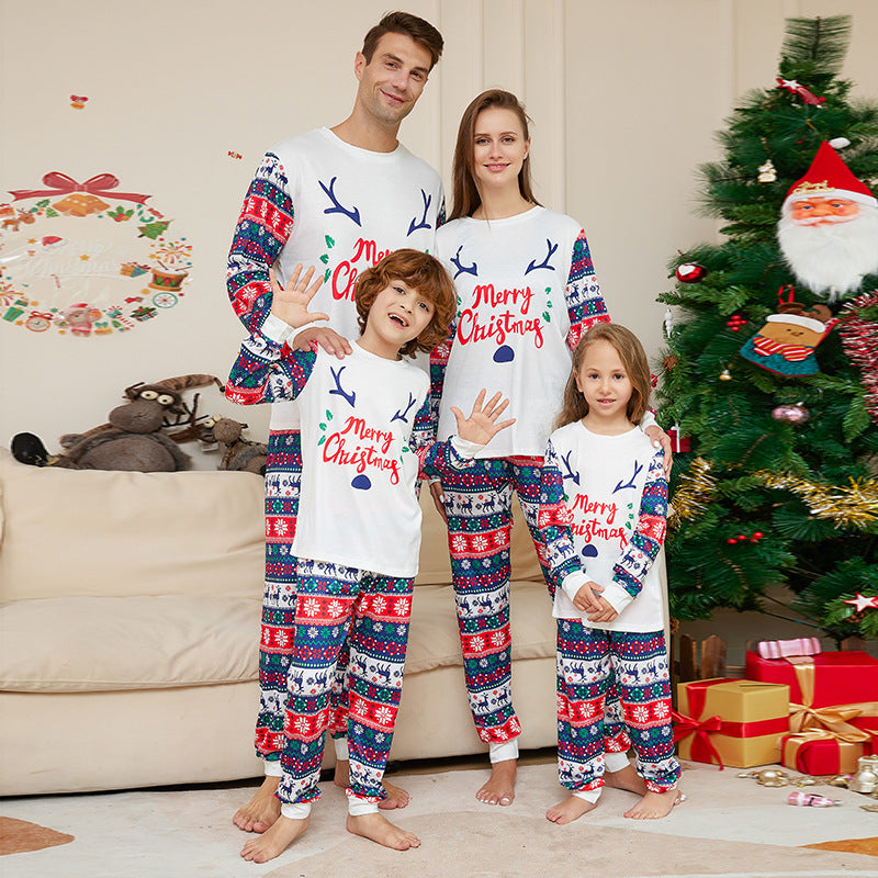 Accueil Porter des Antlers Imprimé Pyjamas costume