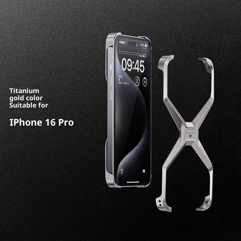 16Pro alliage d'aluminium Hollow sans cadre cas de dissipation de chaleur téléphone