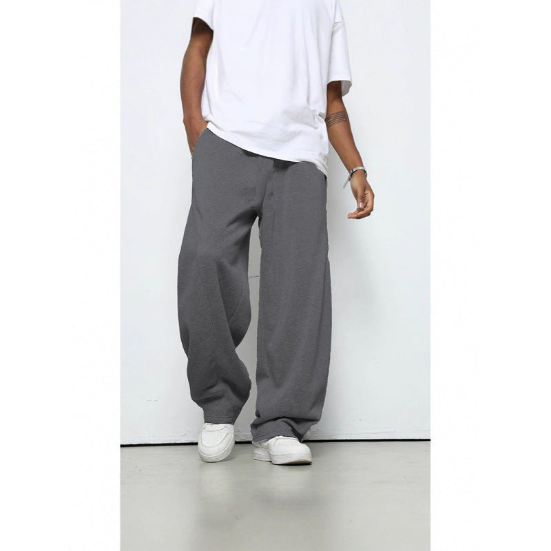 Pantalons de piste lisses pour hommes
