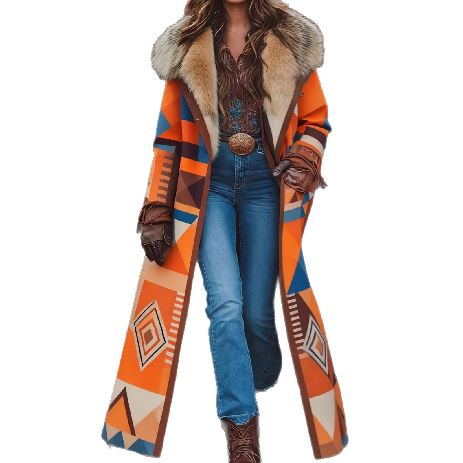 Retro-style En peluche brise-vent mode et chaud pour l'automne et l'hiver