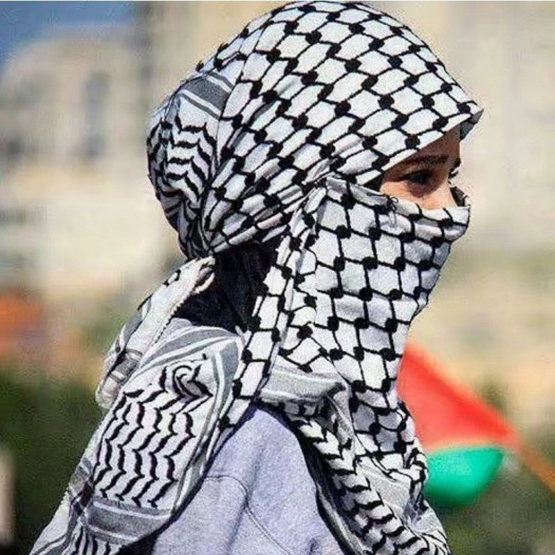Les hommes Keffiyeh Jacquard Warp Knitting