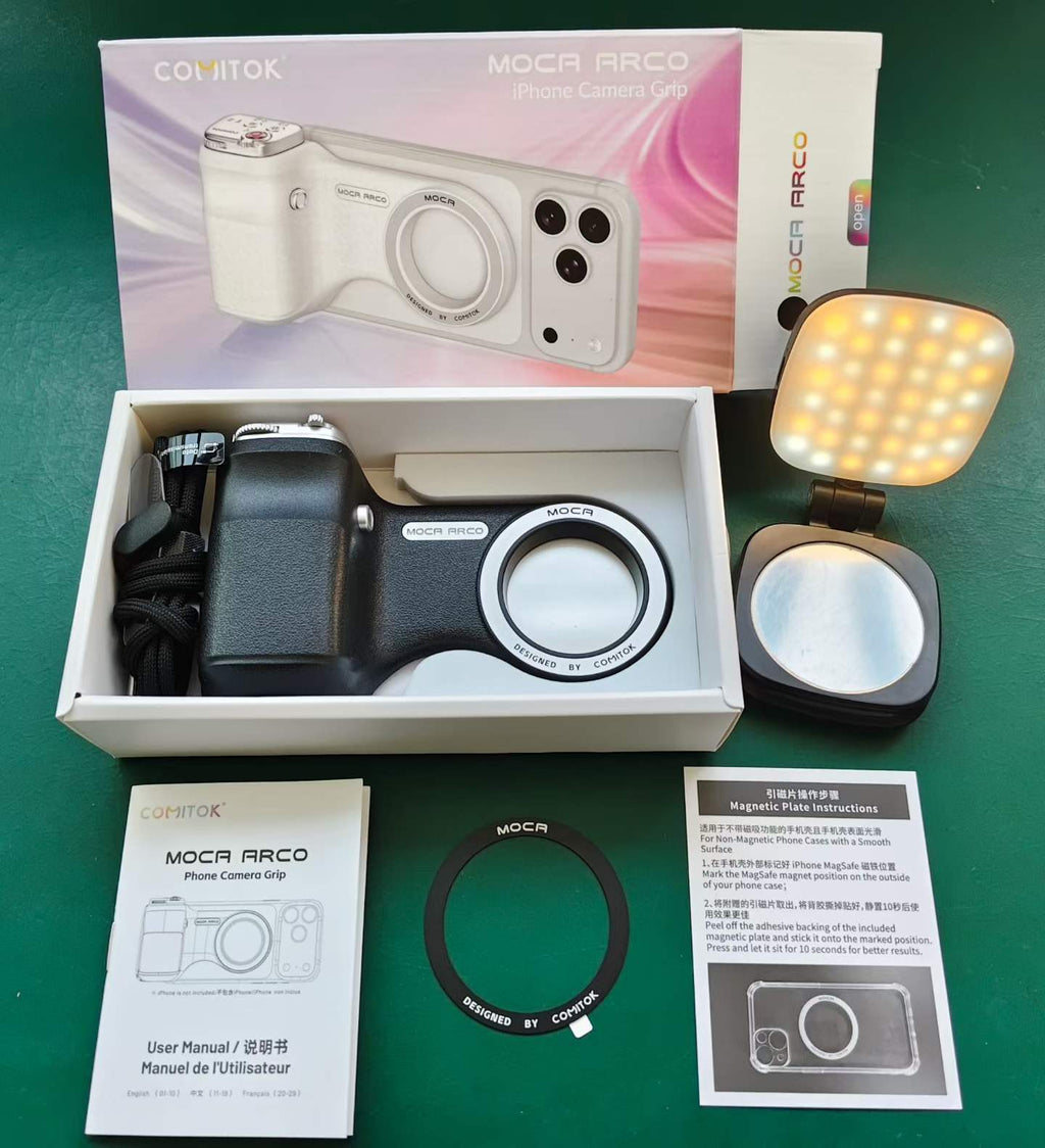 Aide à la caméra mobile magnétique