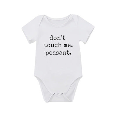 Baby Summer Short Sleeve Romper Bodysuit