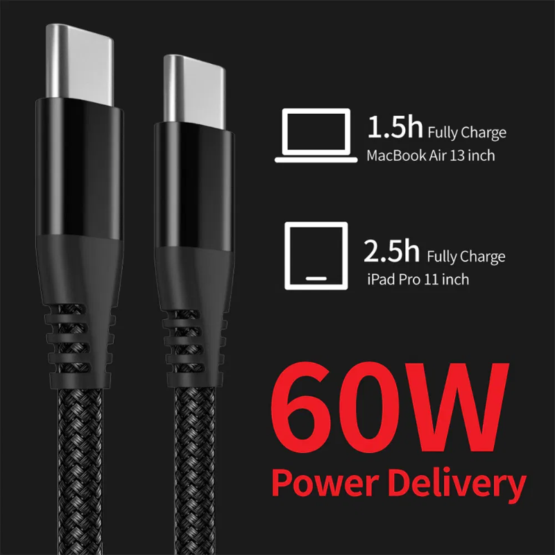 Braided USB Type-C Fast Charging Cable