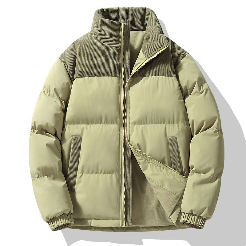 Manteau matelassé unisexe d'hiver polyvalent