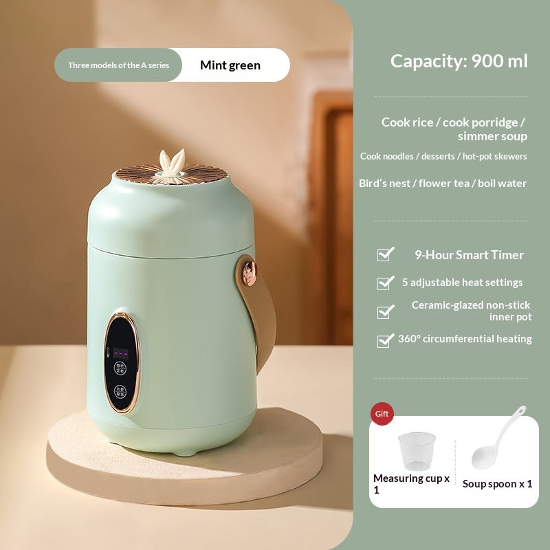 Portable Health Pot Petite tasse électrique multifonction pour usage domestique Porridge automatique