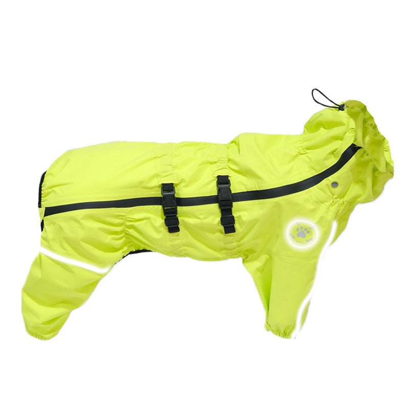 Veste de chien imperméable imperméable à quatre pattes