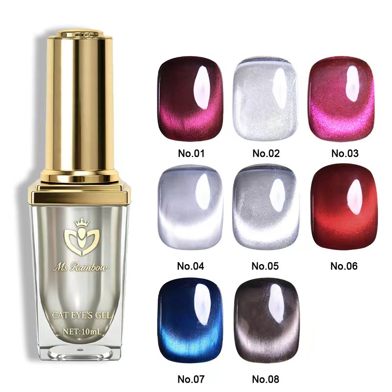 Mme Rainbow Starry Series 02 Cat Eye Gel Polonais