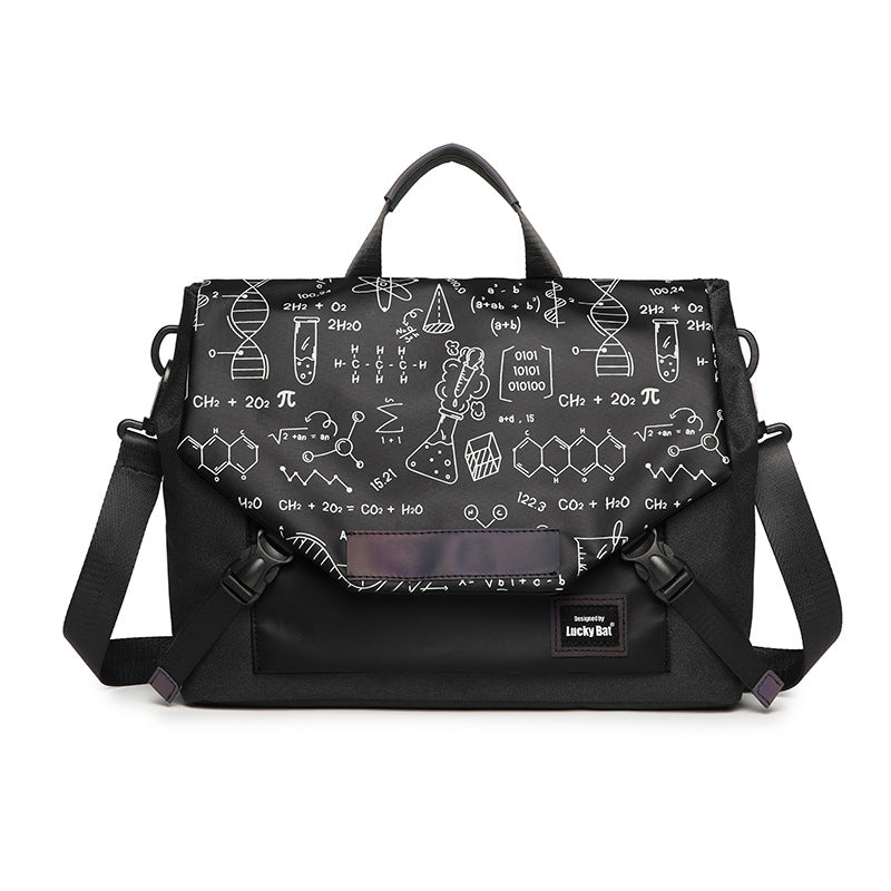 Sac portable Portable Messenger Bag Gaming Notebook Sac à épaule de grande capacité