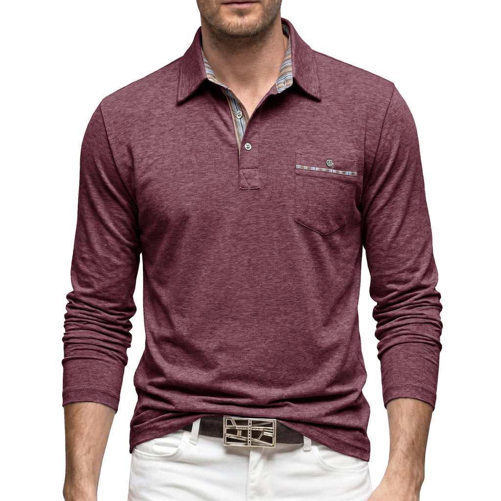 Polo Shirt avec une poche en flap disponible en grandes tailles pour les vêtements d'affaires