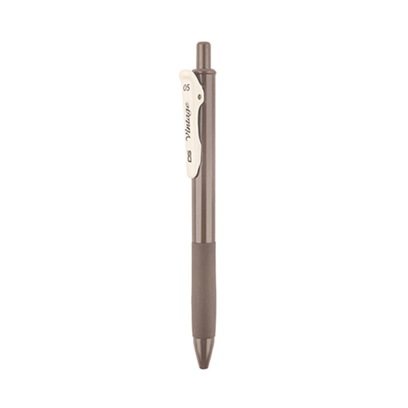 Rétro couleur Gel stylo ensemble de papeterie étudiante