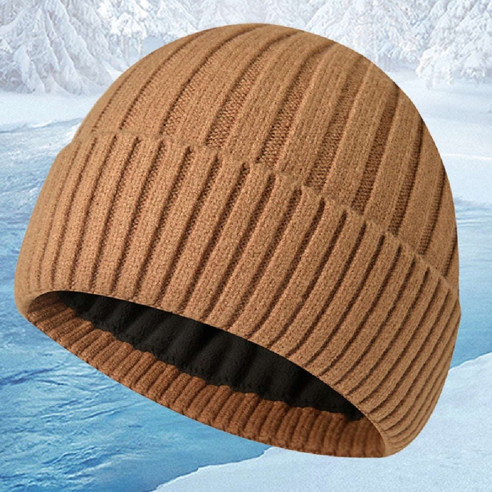 Chapeau épais en polaire d'hiver pour hommes