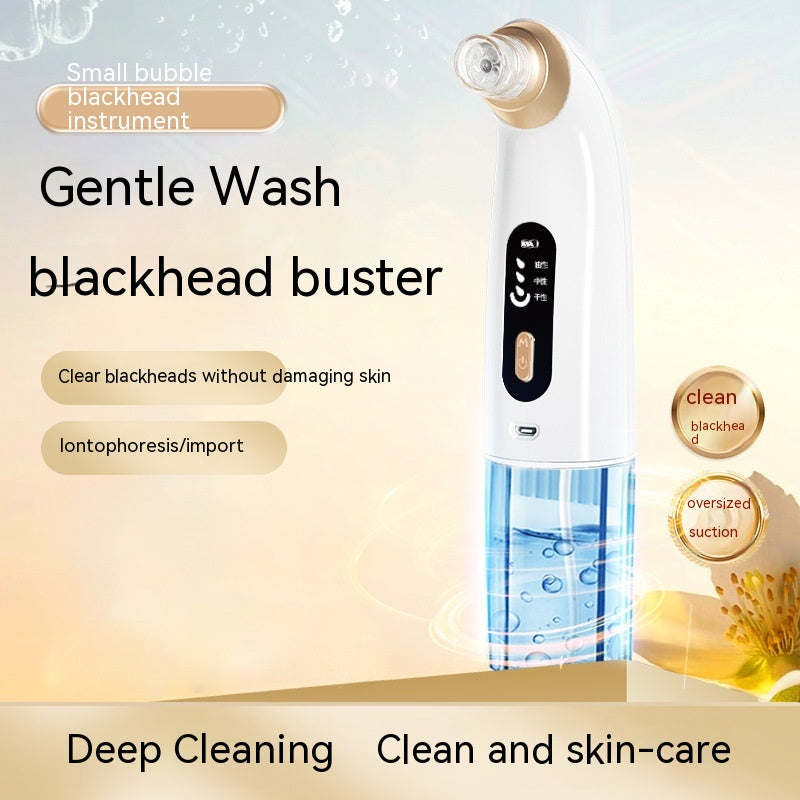 Blackhead Beauty Instrument Petit réservoir d'eau bulle Circulation visage Acné Pore Nettoyage