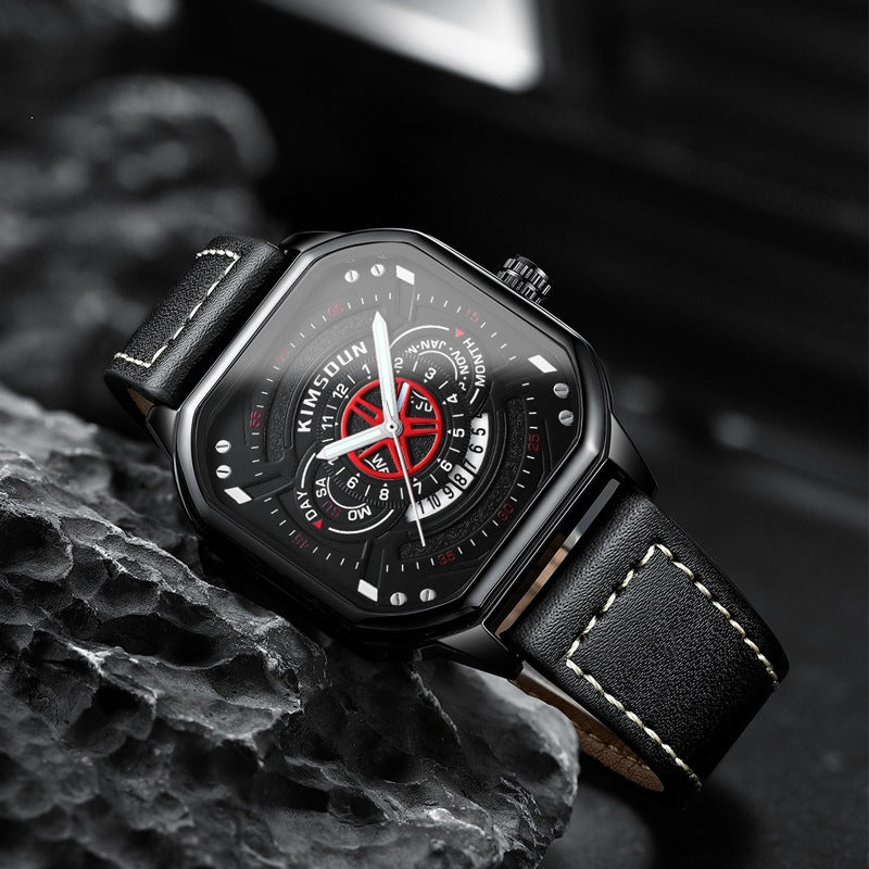 Montre homme tendance imperméable pour les étudiants