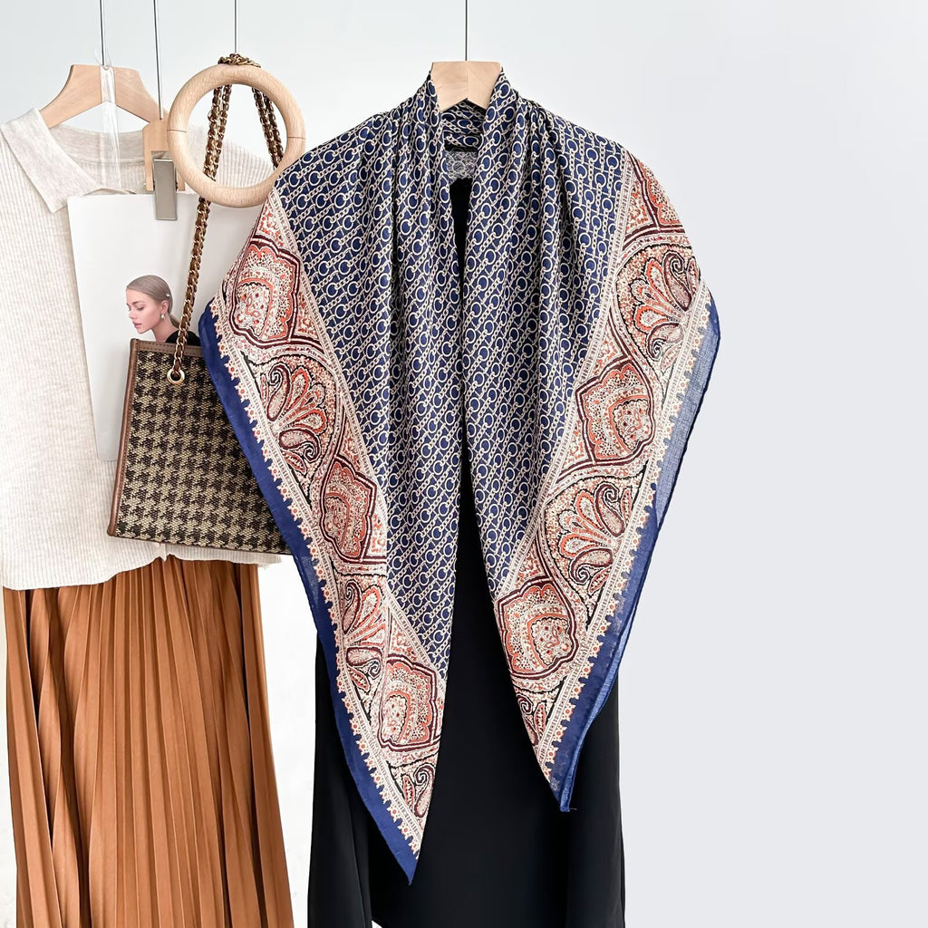 Femmes Versatile Floral-print Summer Sun-protective Châle