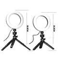 Mobile Live Streaming Video Selfie Beauty Bracket Couleur Remplir la lumière de bureau réglable Voyage