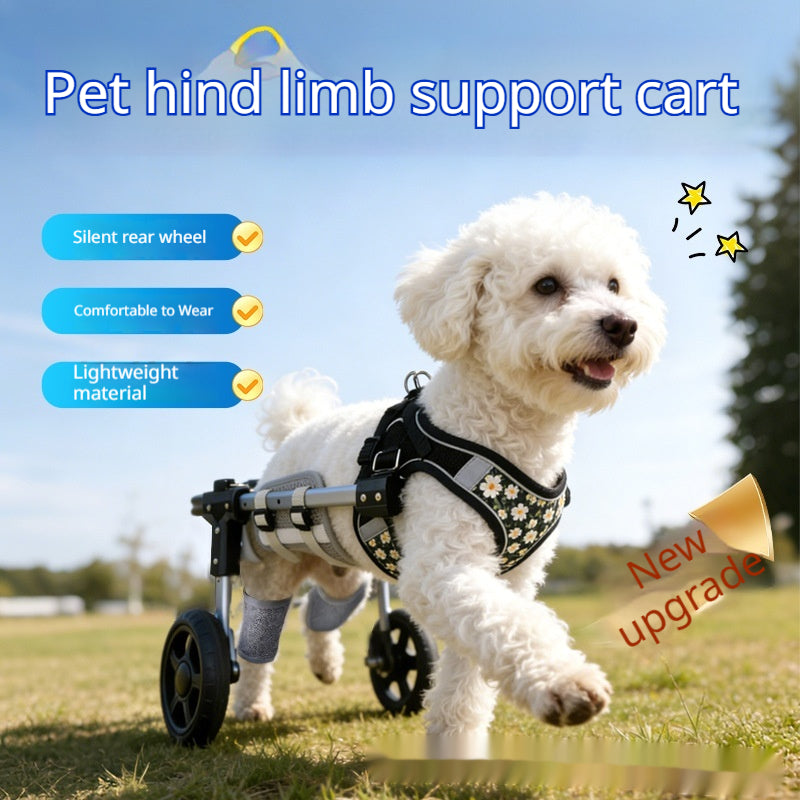 Support des jambes arrière du véhicule d'aide aux animaux légers