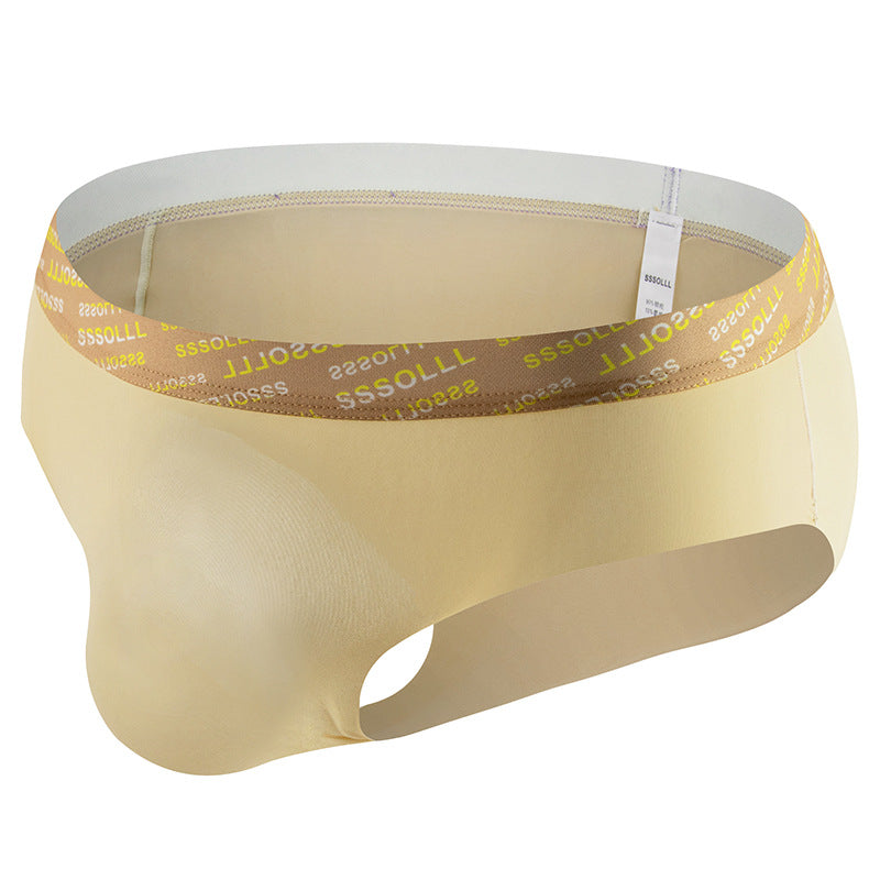Slip en soie de glace confortable et respirant homme
