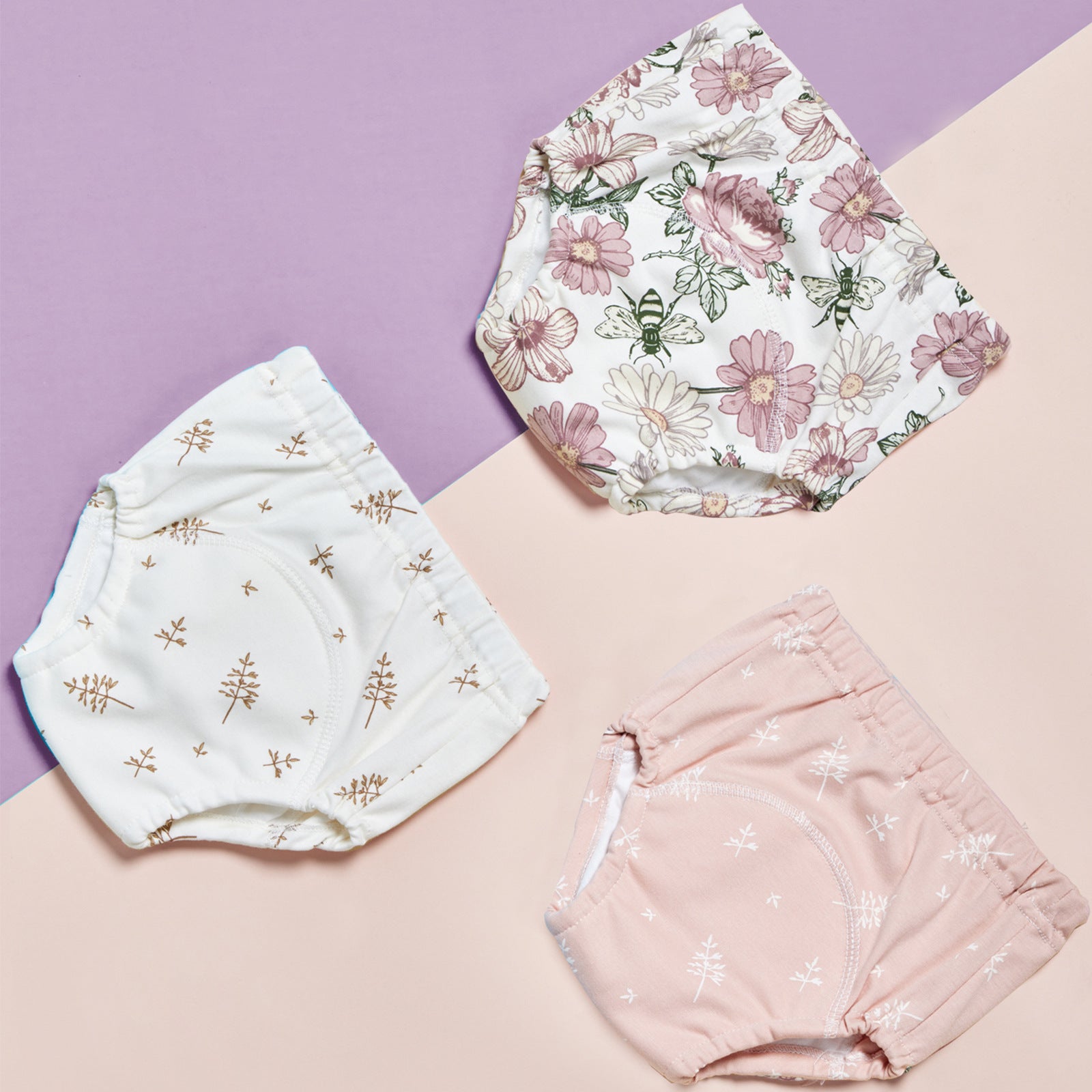 Pure Cotton Breathable Baby Training Pantalons Couches