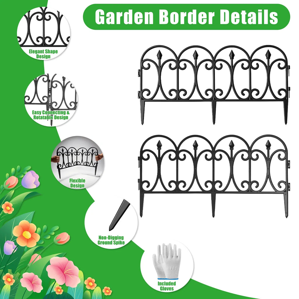 10 packs de jardin flexible Edging