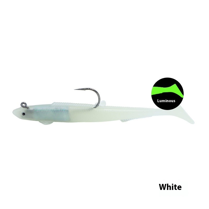 T-tail Soft Fish Jig Hook Lure Lure artificielle