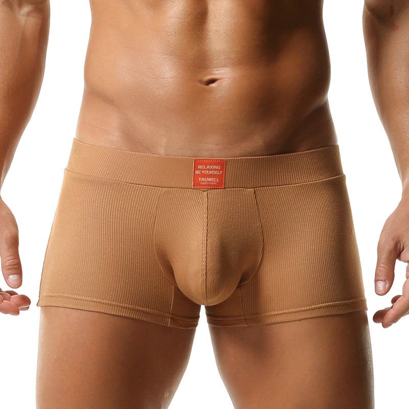 Style Boxer Slip Confortable Mid-to-high Waist Solid Color Minimalist Design