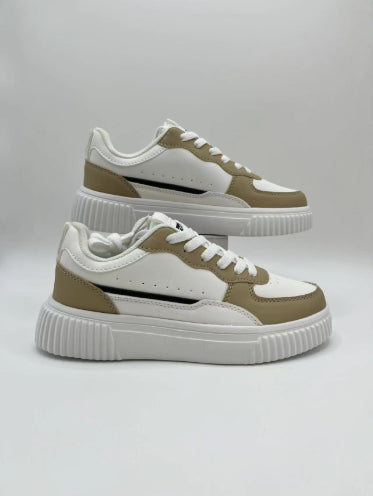Chaussures blanc polyvalent respirant Style coréen pour les étudiants