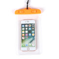 Sac de téléphone portable lumineux scellé plage transparente Couverture imperméable