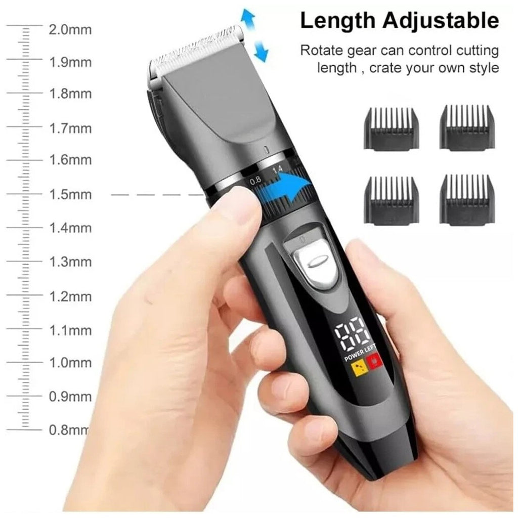 Clippers pour cheveux sans fil pour hommes Hommes Trimmer cheveux ensemble Clippers pour cheveux pour hommes