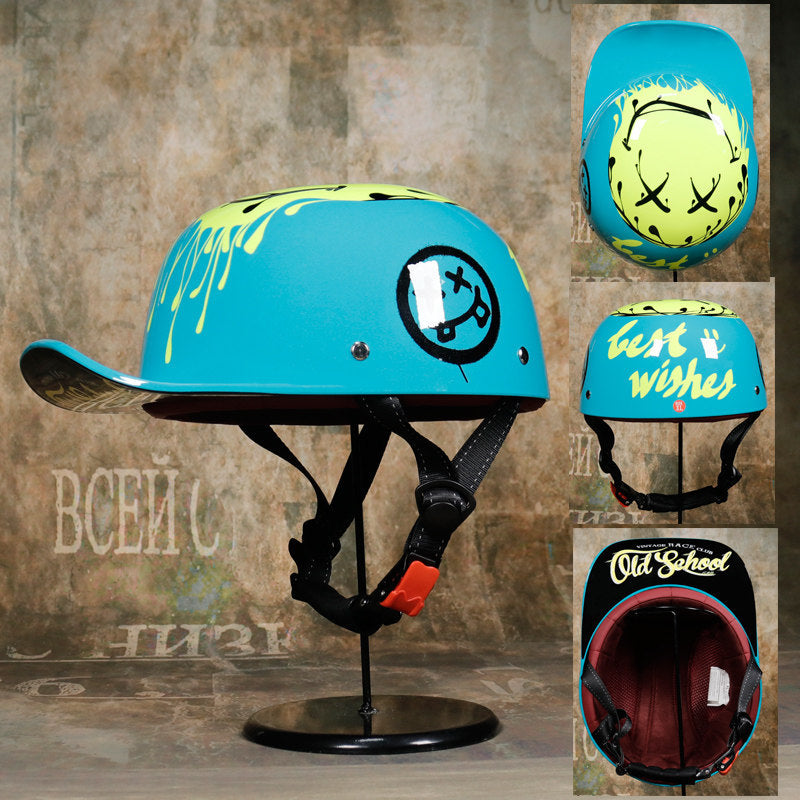 Voiture de voiture demi casque Scooter Scoop Casque