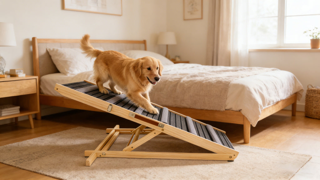 Rampe de chien améliorée pour Couch