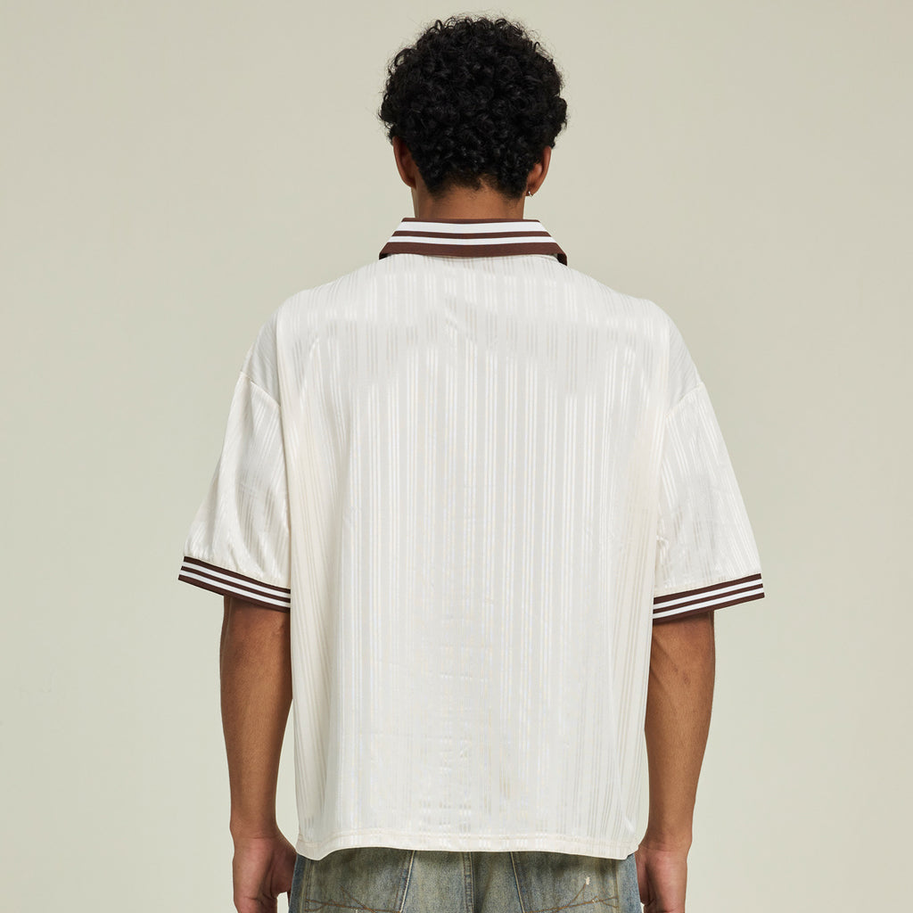 Men's V-neck short-sleeved T-shirt