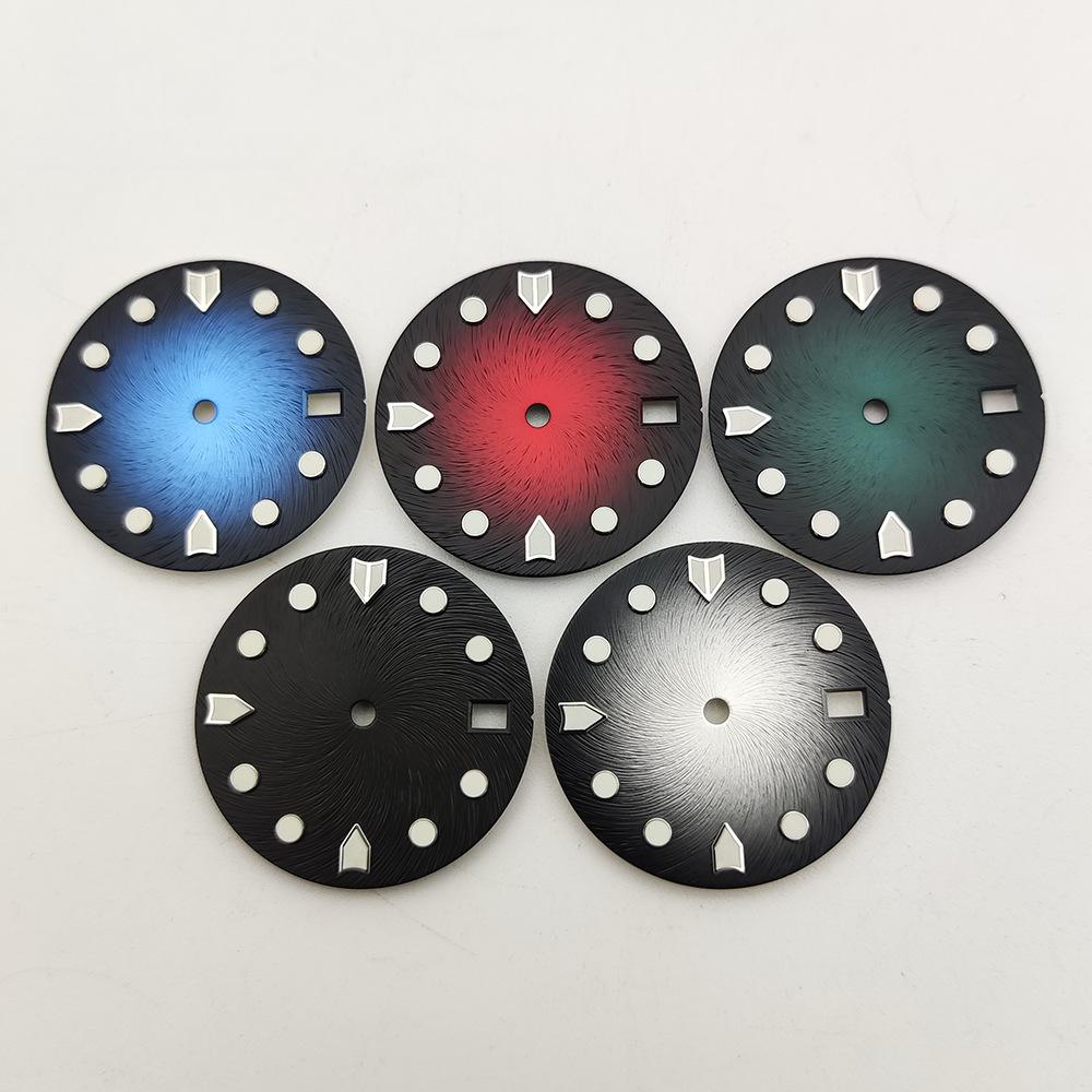 285mm Accessoire cadran de montre lumineuse à texture graduée