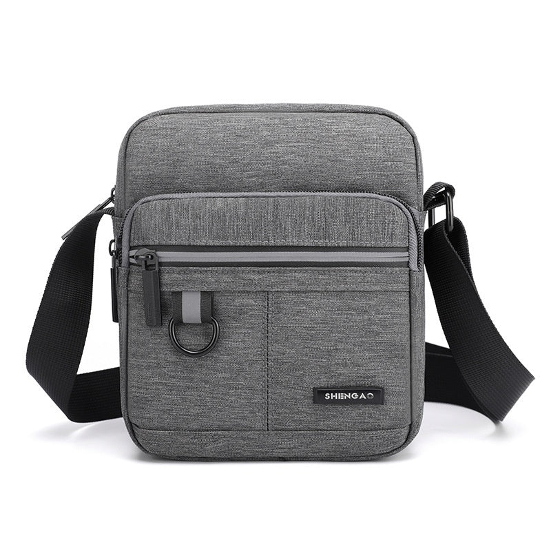Homme d'affaires Oxford Cloth épaule simple Casual grand sac de corps de capacité