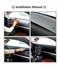 Tapis de couverture en Dash pour 1998-2001 Dodge Ram 1500 2500 3500 Dash-Mat