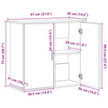 Aquarium Stand 81x matériau de bois Aquarium Stand 81x matériau de bois