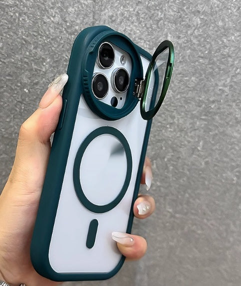 Convient pour 15 cas de téléphone mobile Lens Creative Film Bracket Clamshell Full Cover Portable