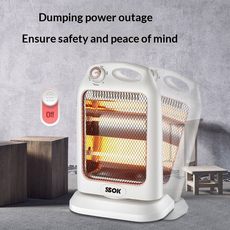 Petite tête de bureau compact chauffage électrique pour la maison et la salle de bains utilisation également parfait F