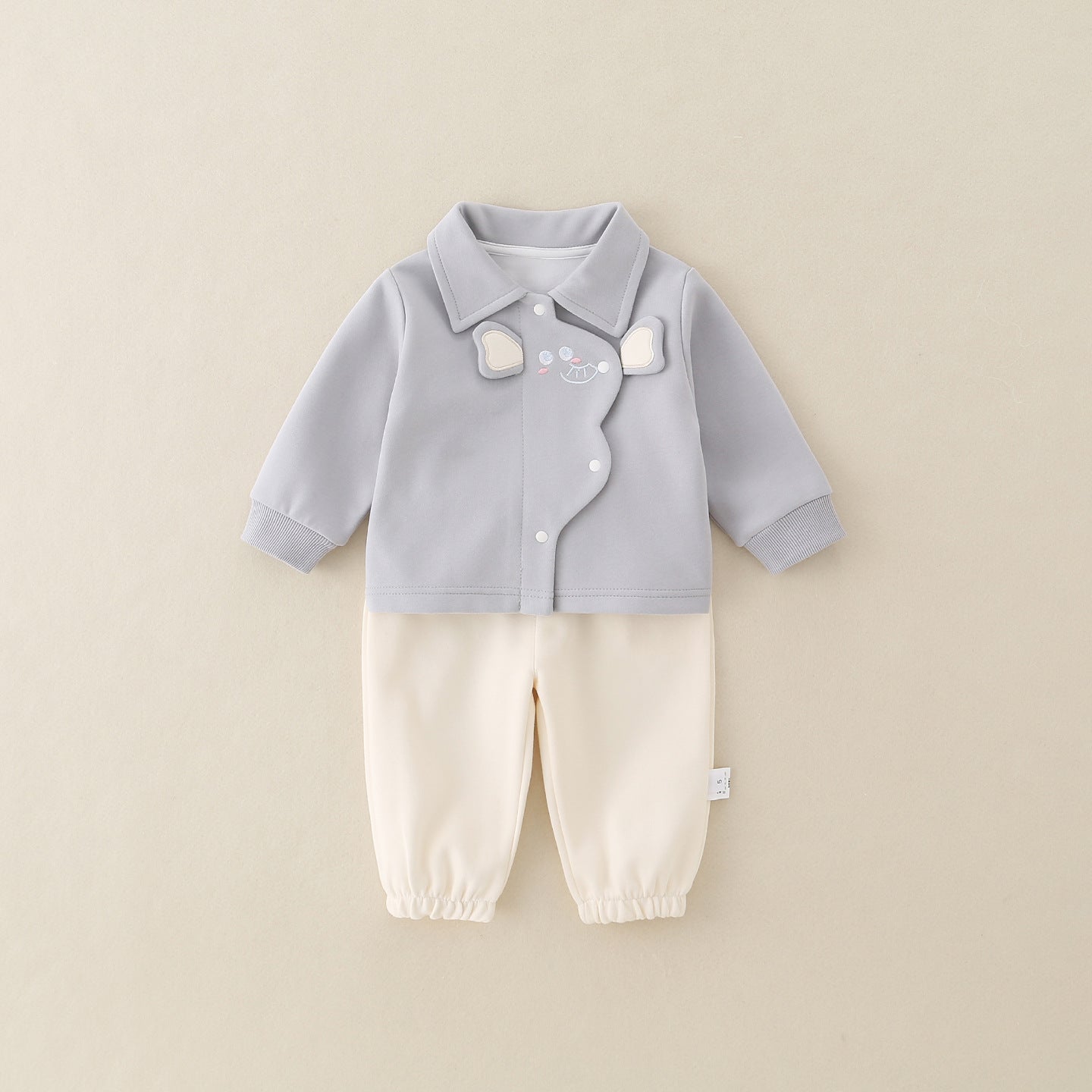 Cotton de bébé garçon Tops Casual Outerwear Spring Deux-Piece Set