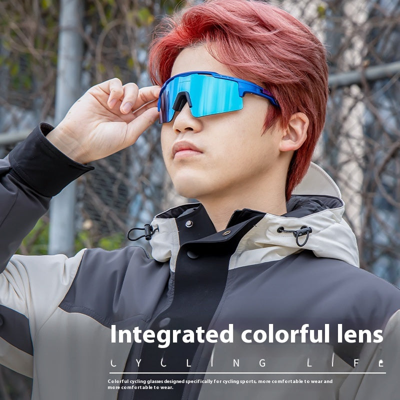 Verres pour l'équitation Verres à vélo HD polarisés Myopia Protection des yeux pour les hommes et les femmes