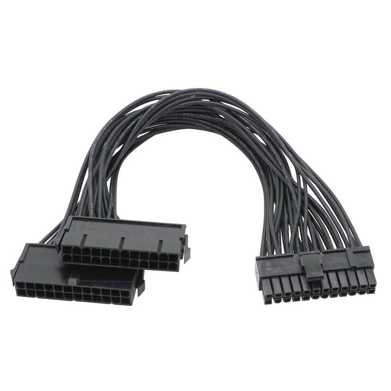 Câble de démarrage synchrone d'alimentation en double puissance Connecteur 24 broches à 4 broches