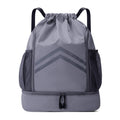 Sac à cordons de serrage homme avec sac à dos réfléchissant pour le sport