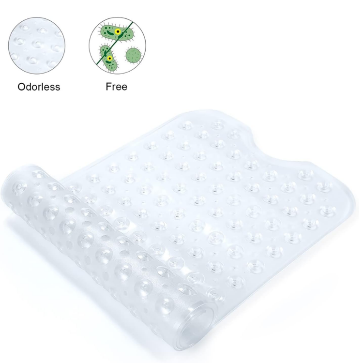 Tapis de sécurité pour baignoire et douche 40x16 pouces