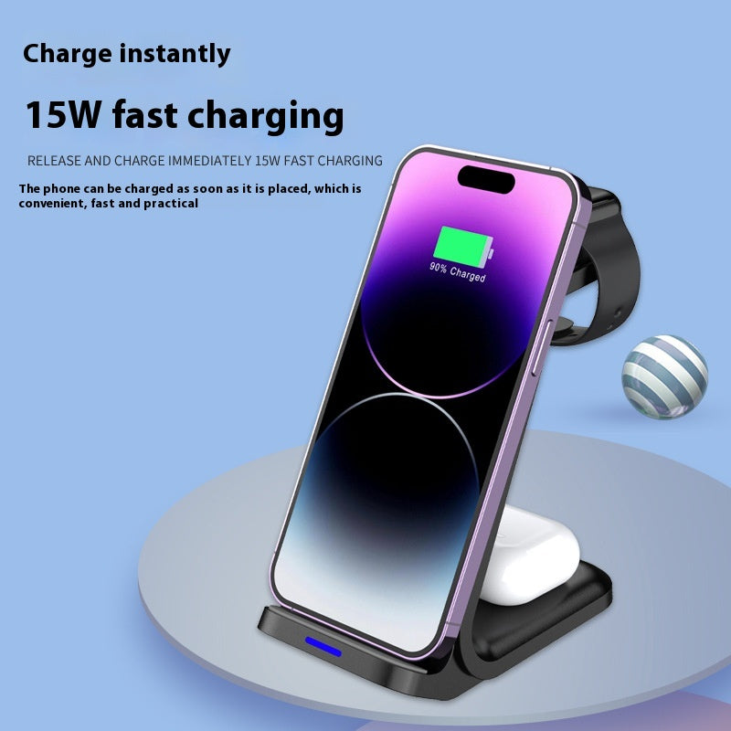 Chargeur électrique multifonctionnel sans fil 3-en-un