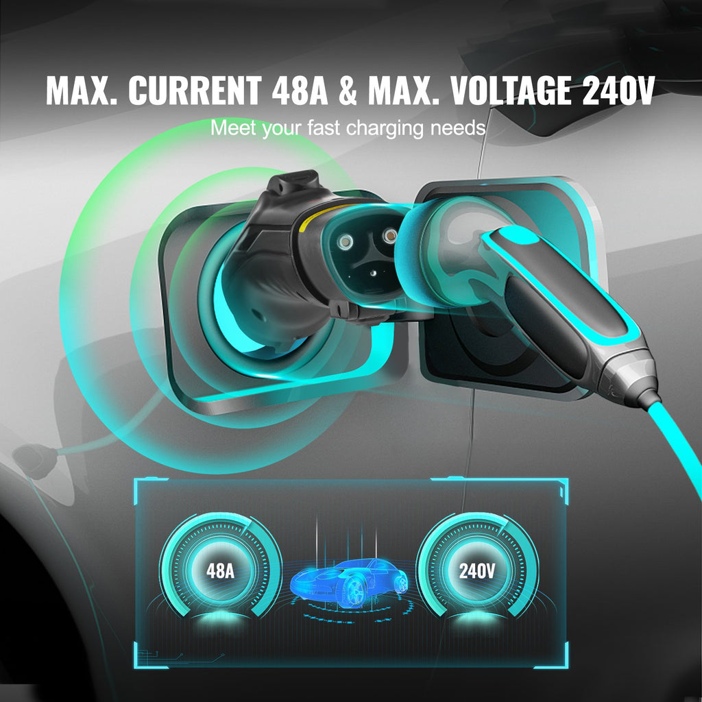 Adaptateur de charge VEVOR Tesla à J1772